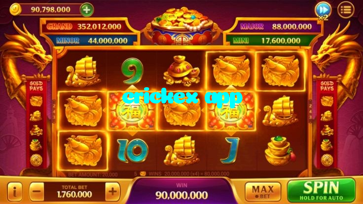crickex app casino presented on mobile device in Pakistan with slots and live games